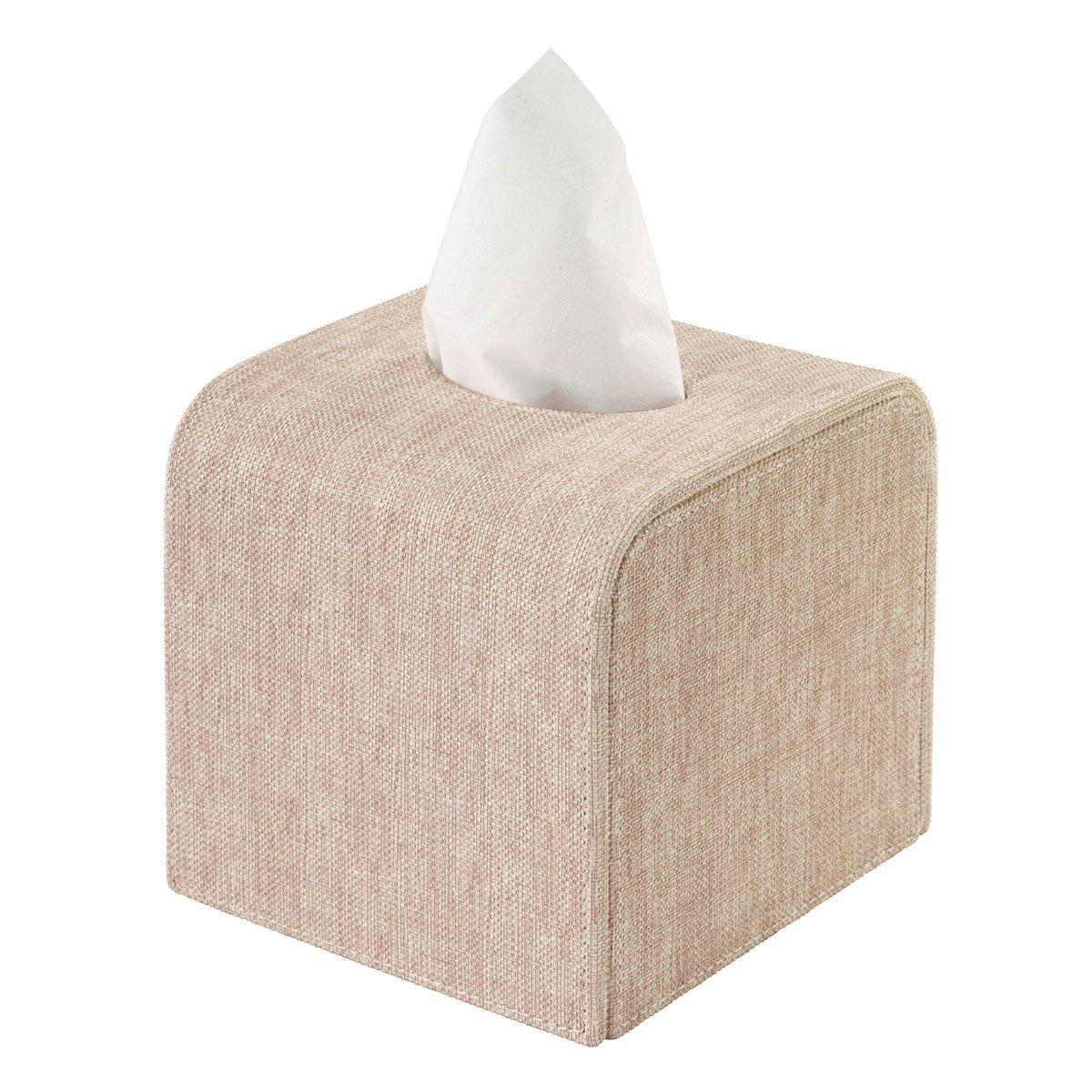 Beige Tissue Box
