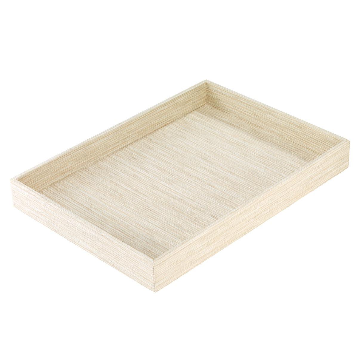 Ecru Rectangle Tray