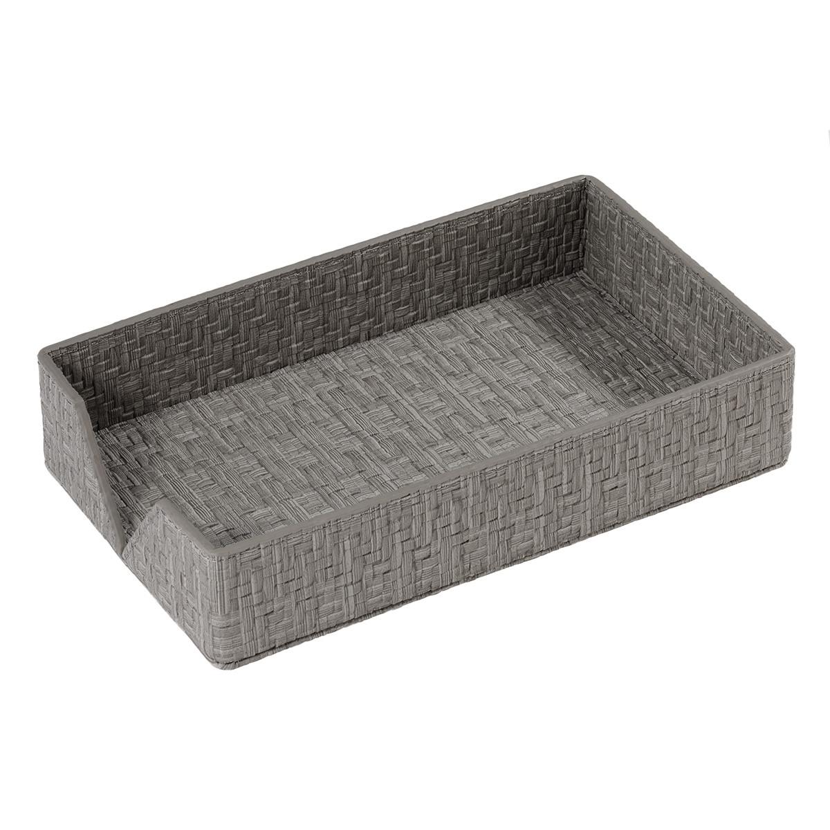 Gray Guest Towel Box