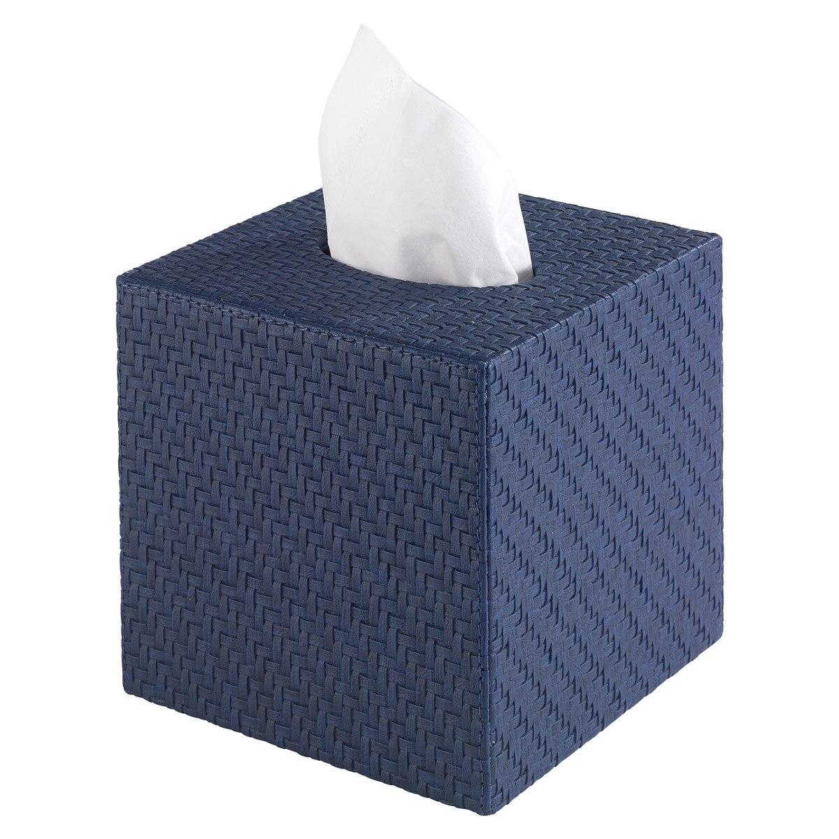 Navy Tissue Box