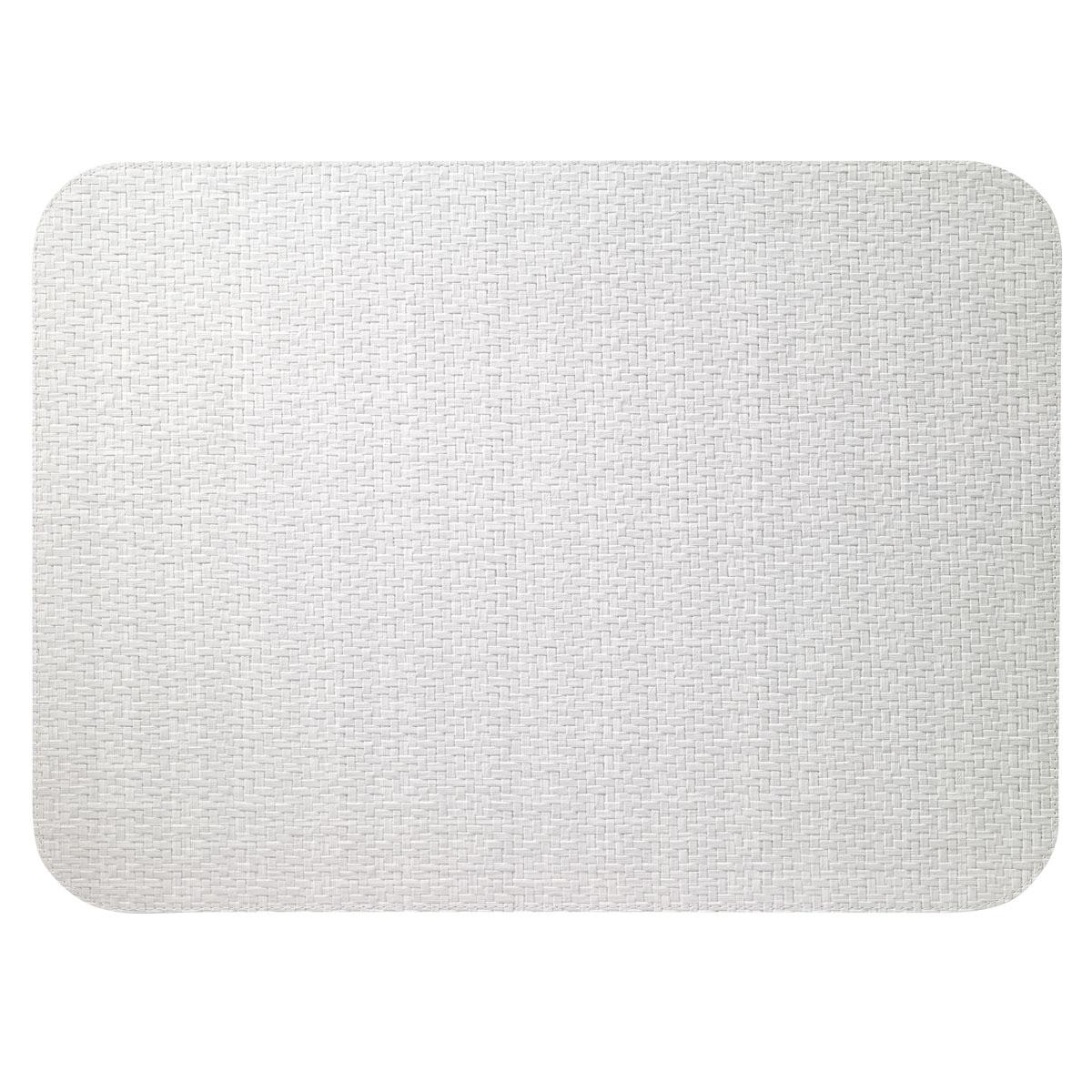 White Oblong Mat p/4