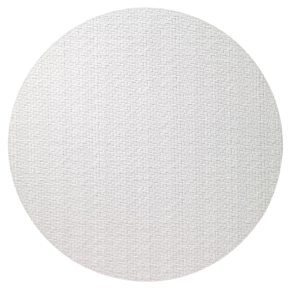 White Round Mats p/4