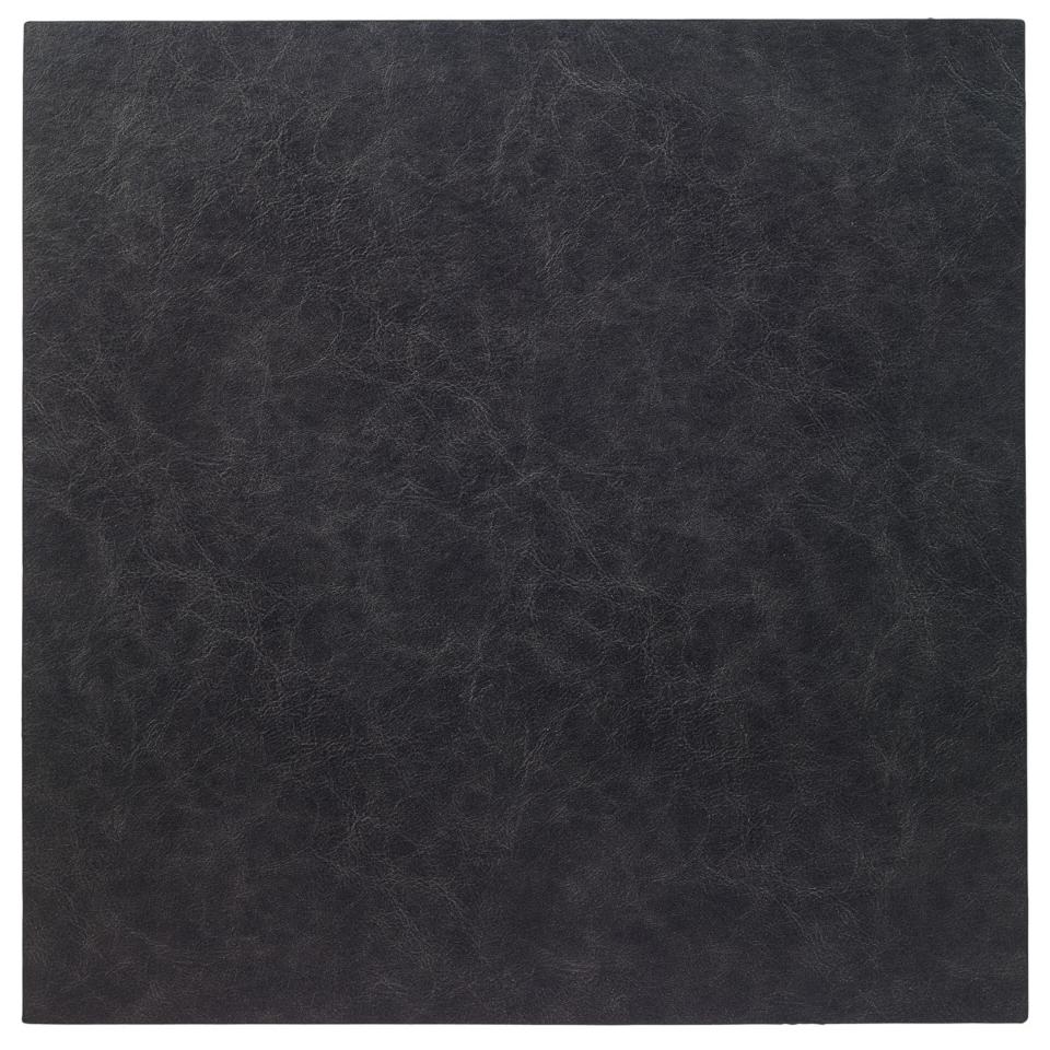 Black Square Mats - Set of 4