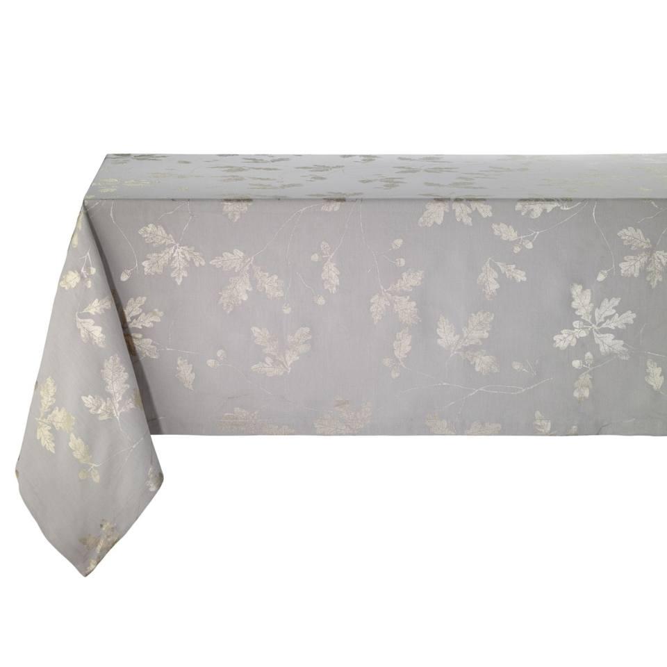 Gray Tablecloth 63" x 108"