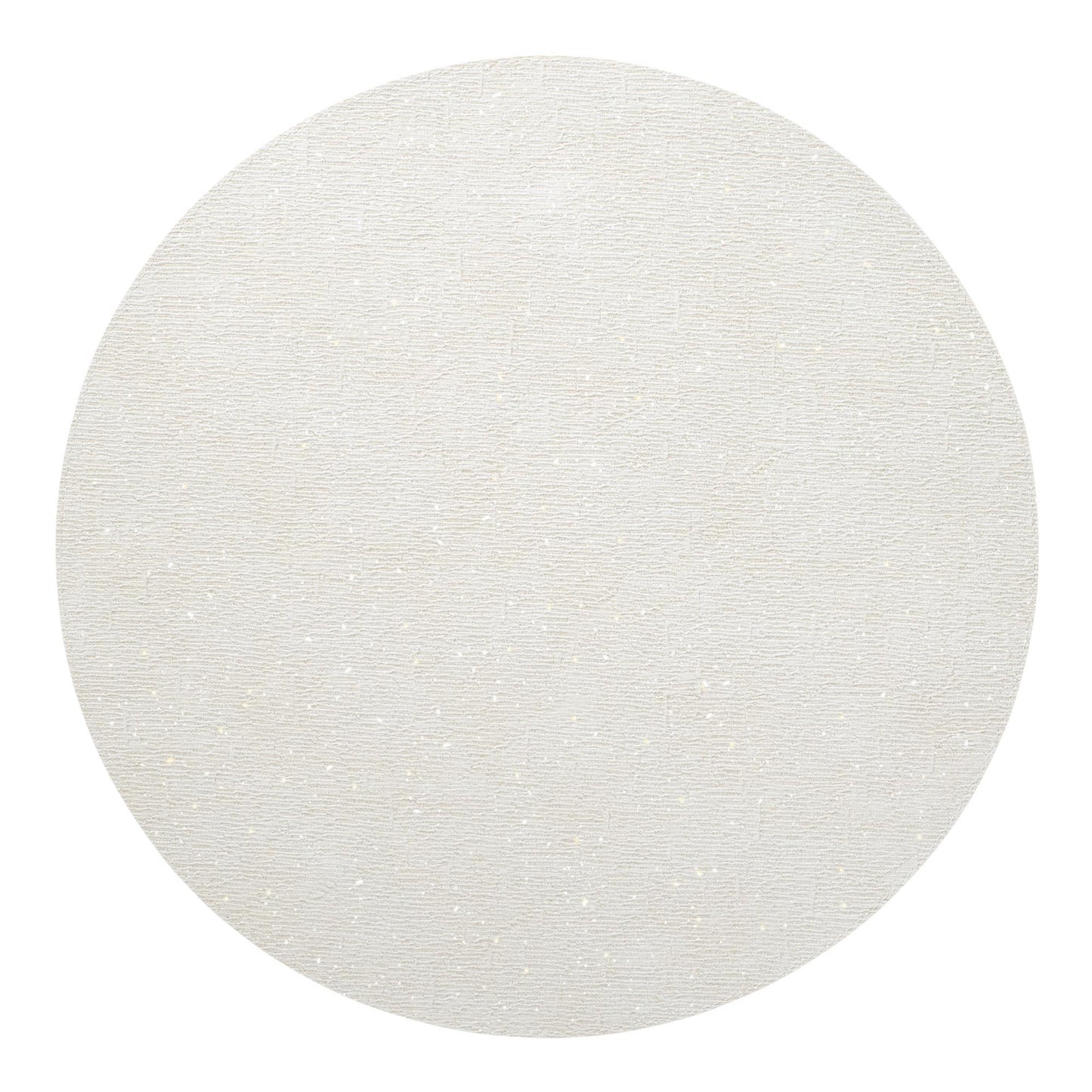 Ivory 15" Round Mat - Pack of 4