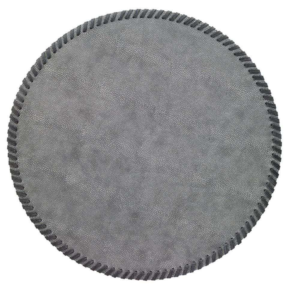 Pewter 15" Rd Mat - Pack of 4