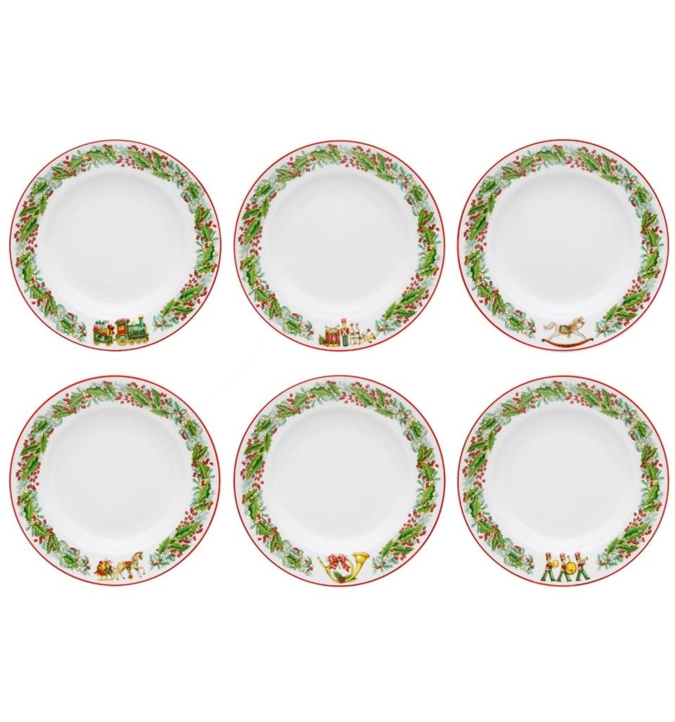 Set 6 Soup Plates