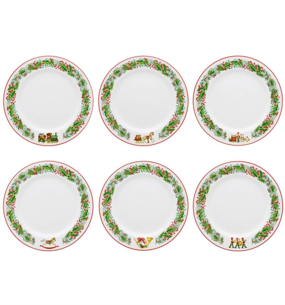 Set 6 Dessert Plates