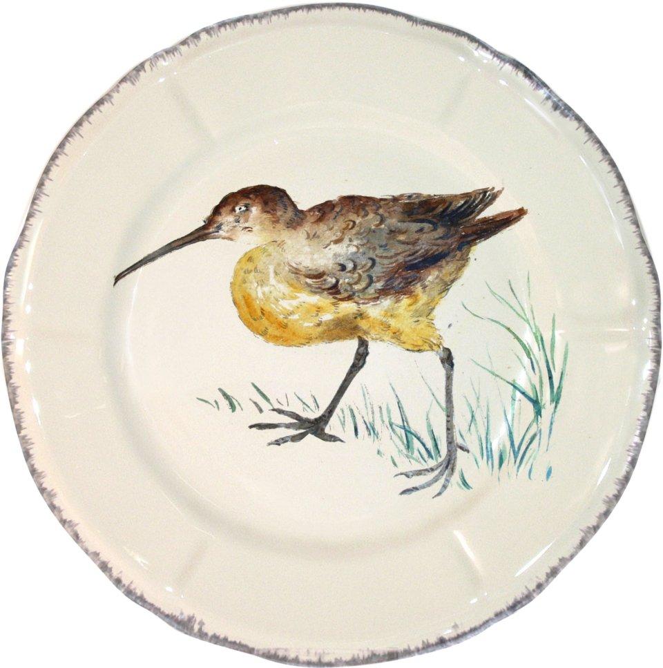 Luncheon Plate Woodcock