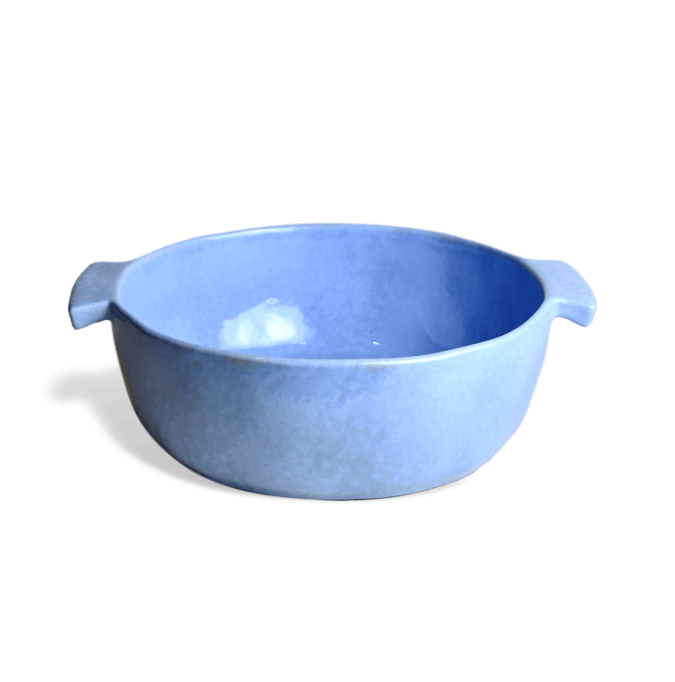 Round Blue Baker
