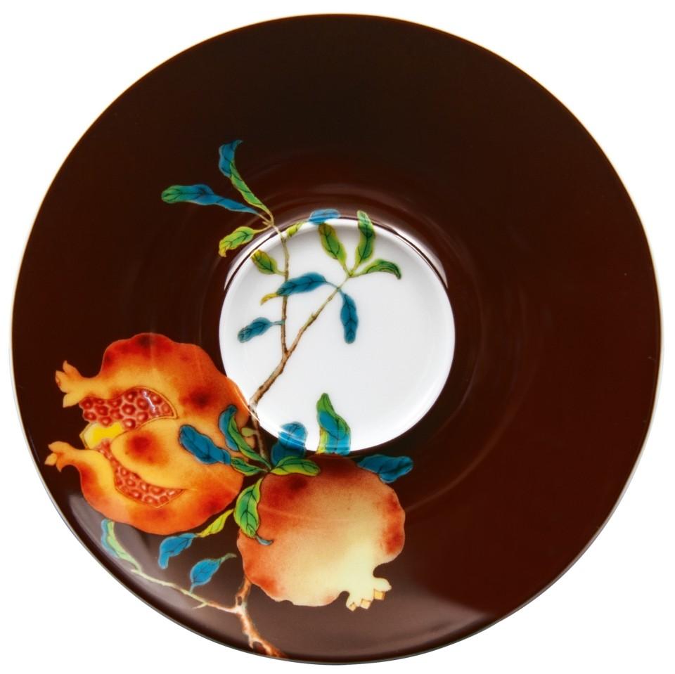 Tea Saucer Extra 6.1 in Brown