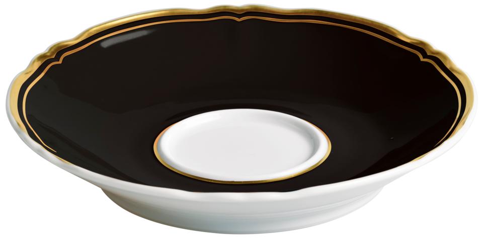 Or Black - Tea Saucer Extra 6.3 in