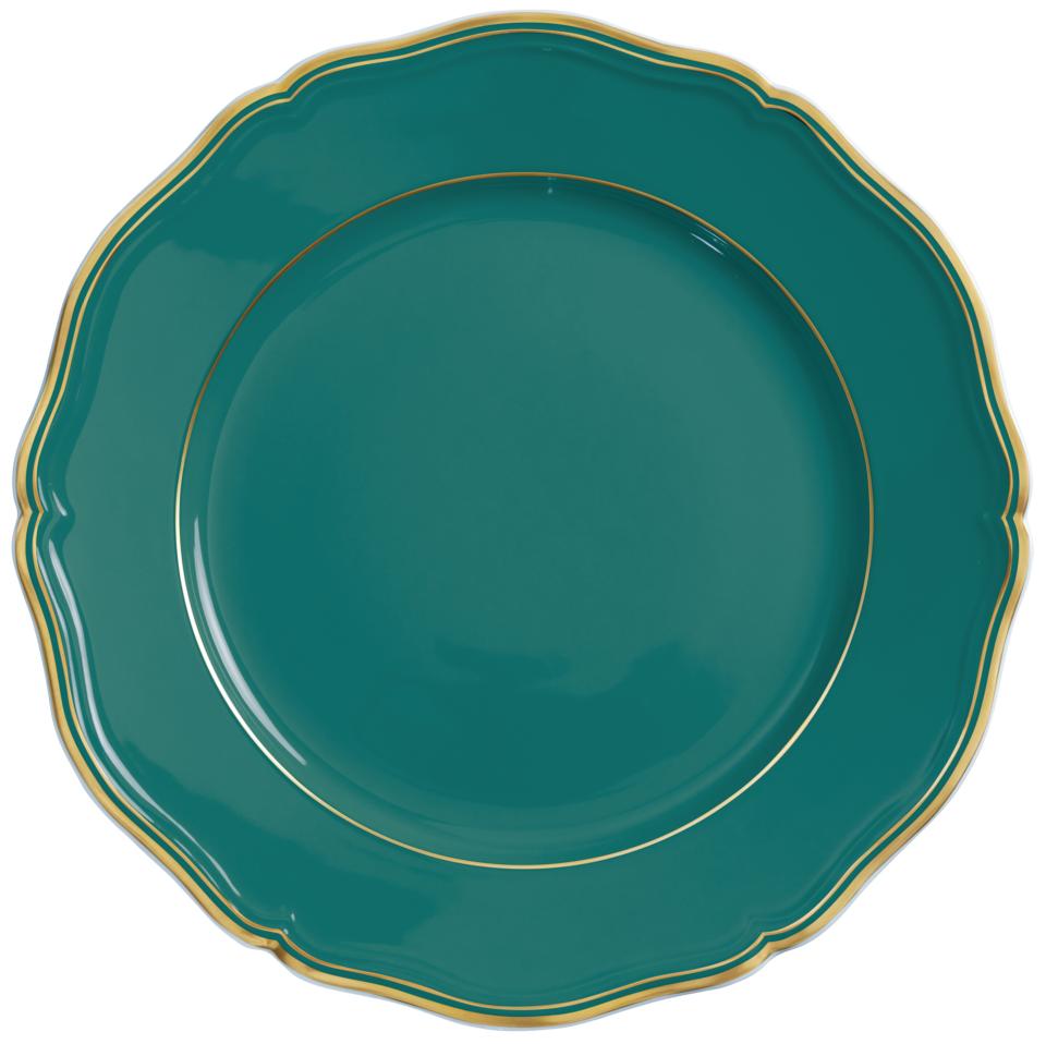 Or Turquoise - Buffet Plate 12.2 in