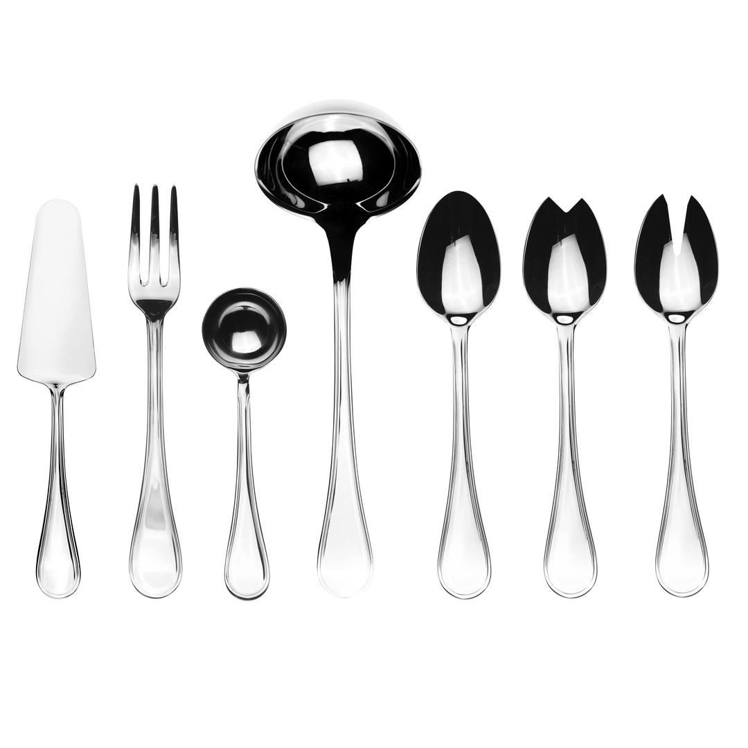 Serving Set - 7 Pieces - Stainless Steel
