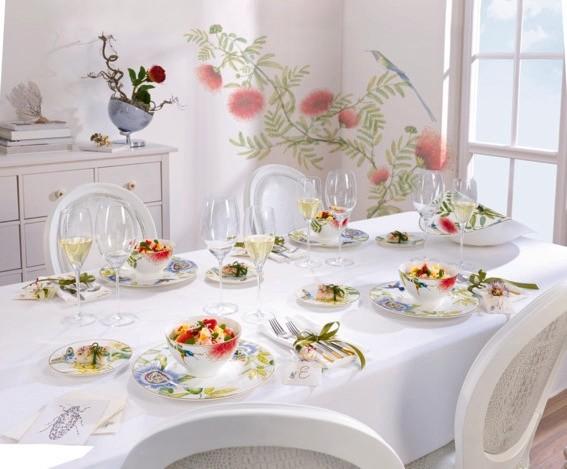 5 Piece Place Setting Dinner, Salad, B&B, Tea Cup, Tea Saucer