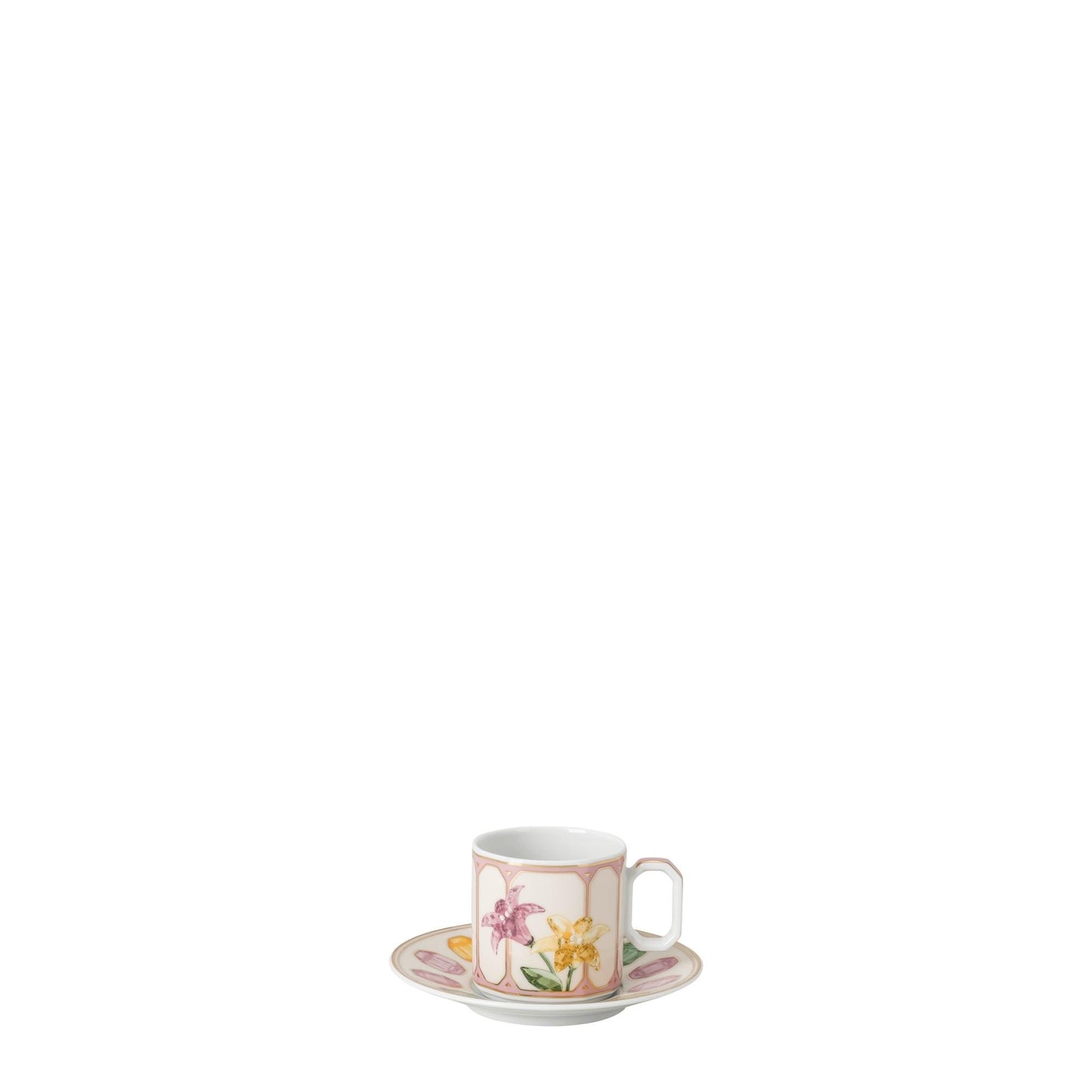 AD Cup 3 oz & Saucer 4 1/4 in Marshmallow