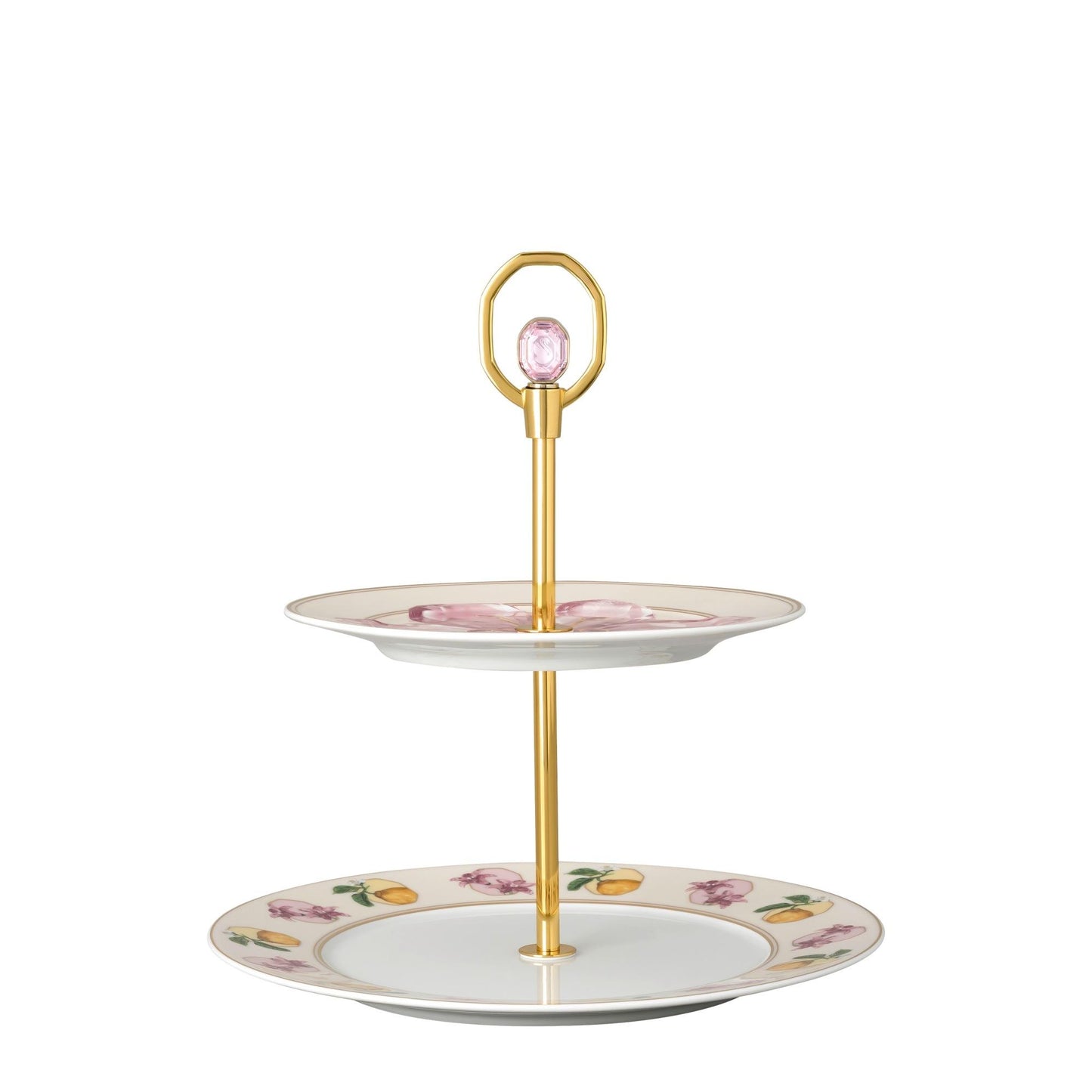Etagere 2 tiers 10 in H Marshmallow