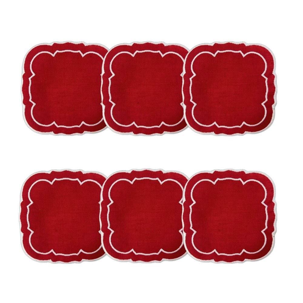 Red Red / White - Boxed Set of 6