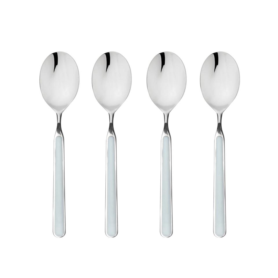American Coffee Spoons Set 4 Pcs Light Blue