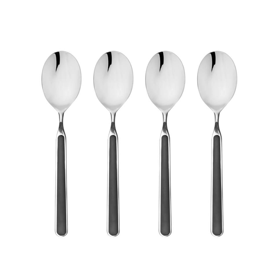 Espresso Spoon Set 4 Pcs Black