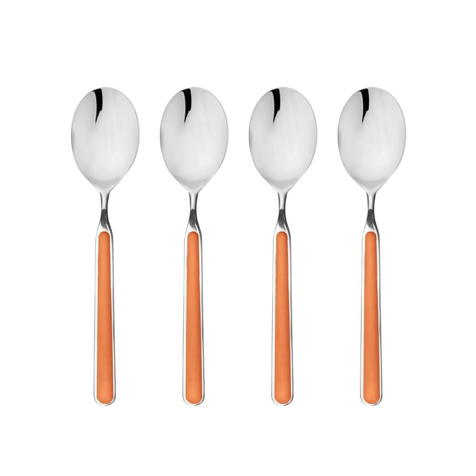 American Coffee Spoons Set 4 Pcs Orange
