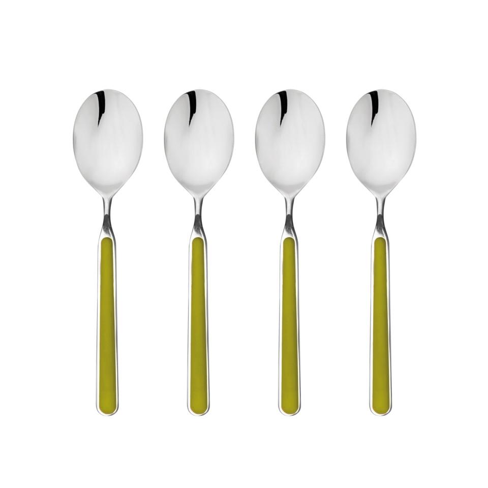 Espresso Spoon Set 4 Pcs Olive-Green