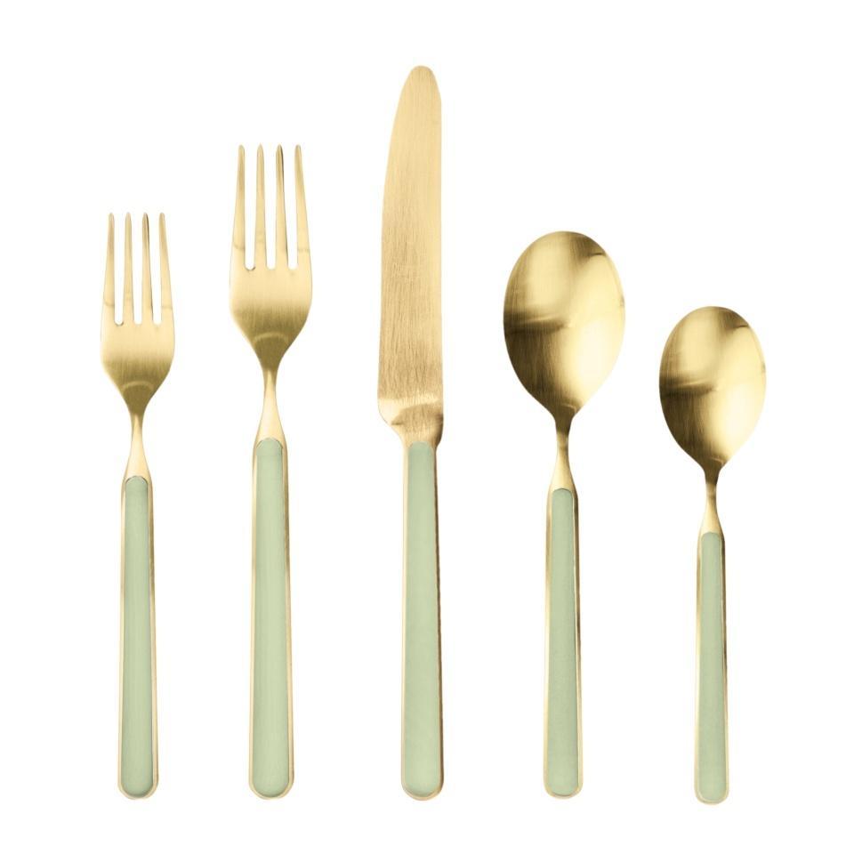 Cutlery Set 20 Pcs Ice Oro Sage