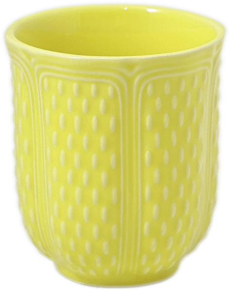 Tea Cup Lemon Yellow