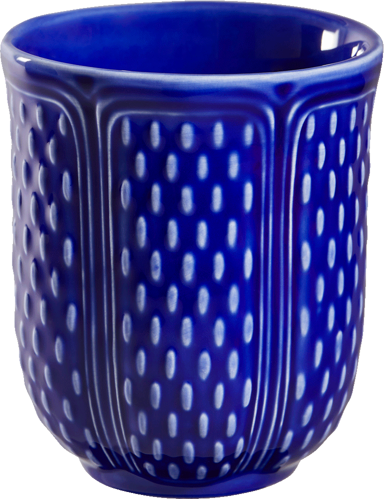 Tea Cup Cobalt