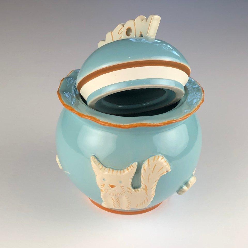 Treat Jar - Sky Blue