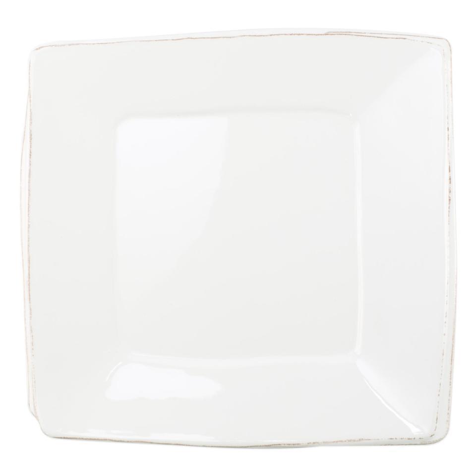 Melamine Lastra White Square Platter