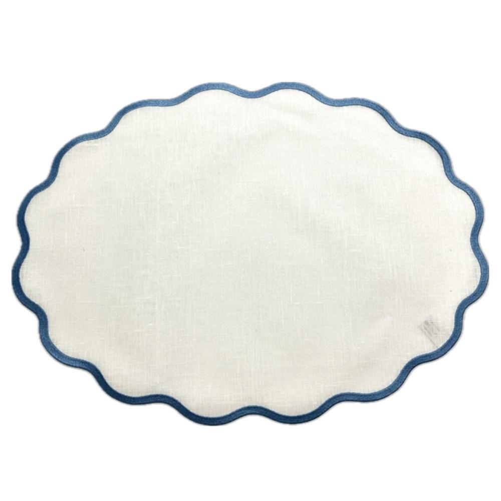 White/Blue - Set of 2
