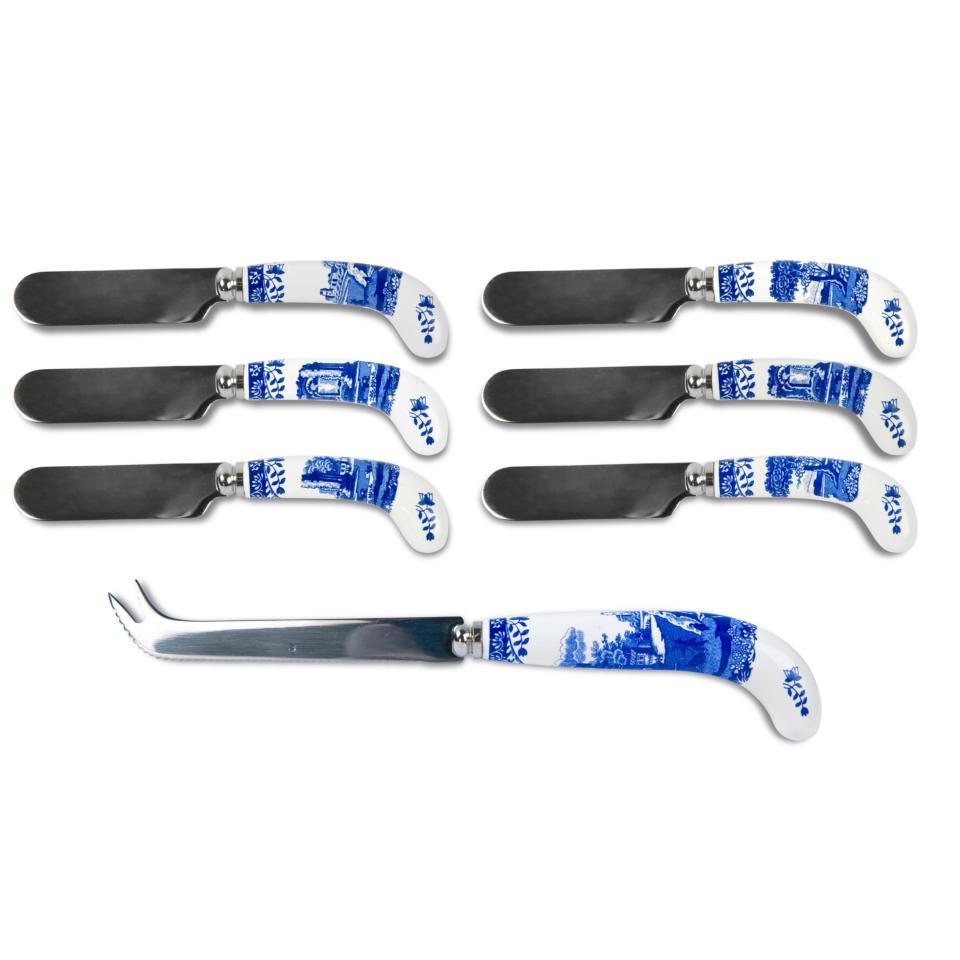 Cheese Knife and 6 Spreaders