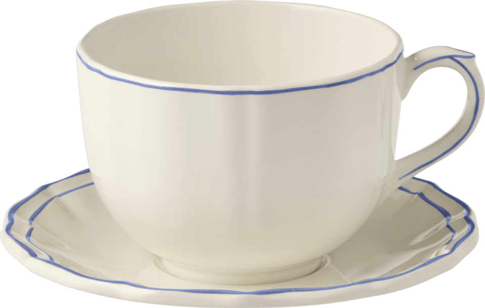 Jumbo Cup & Saucer