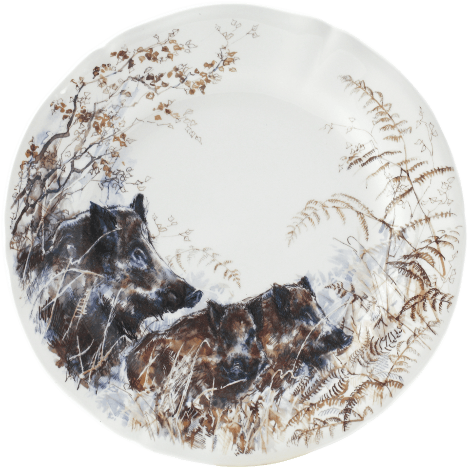 Dessert Plate - Boar