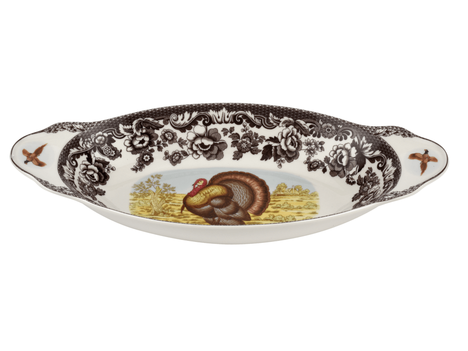Turkey BREAD TRAY TURKEY 15.25X7"