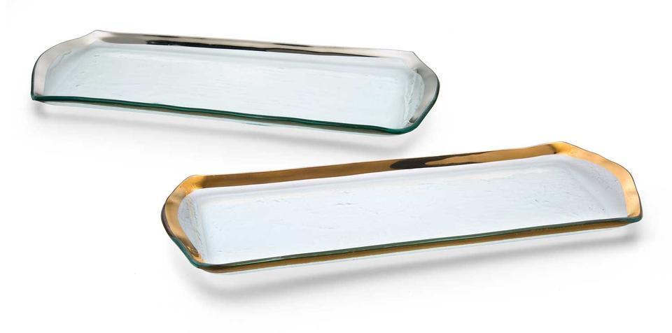 16 3/4 x 6 3/4" oblong pastry tray