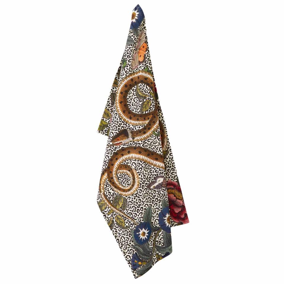 Creatures of Curiosity TEA TOWEL 18X29" SNAKE
