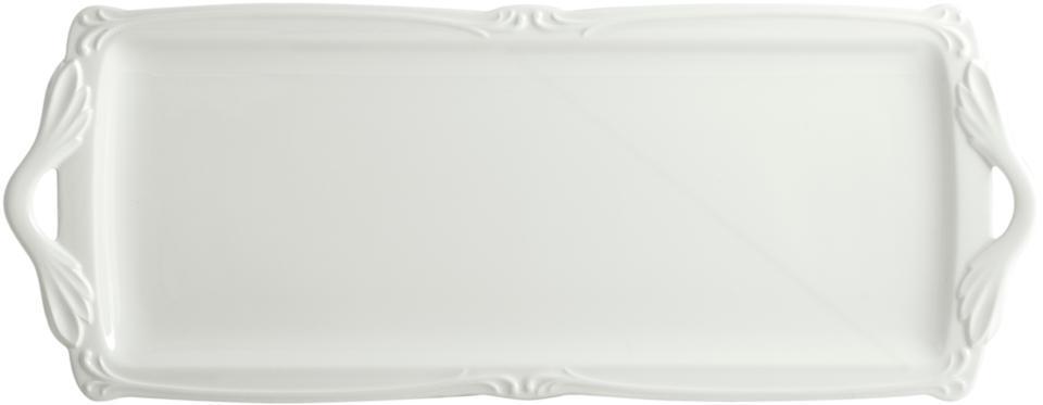 Oblong serving tray
