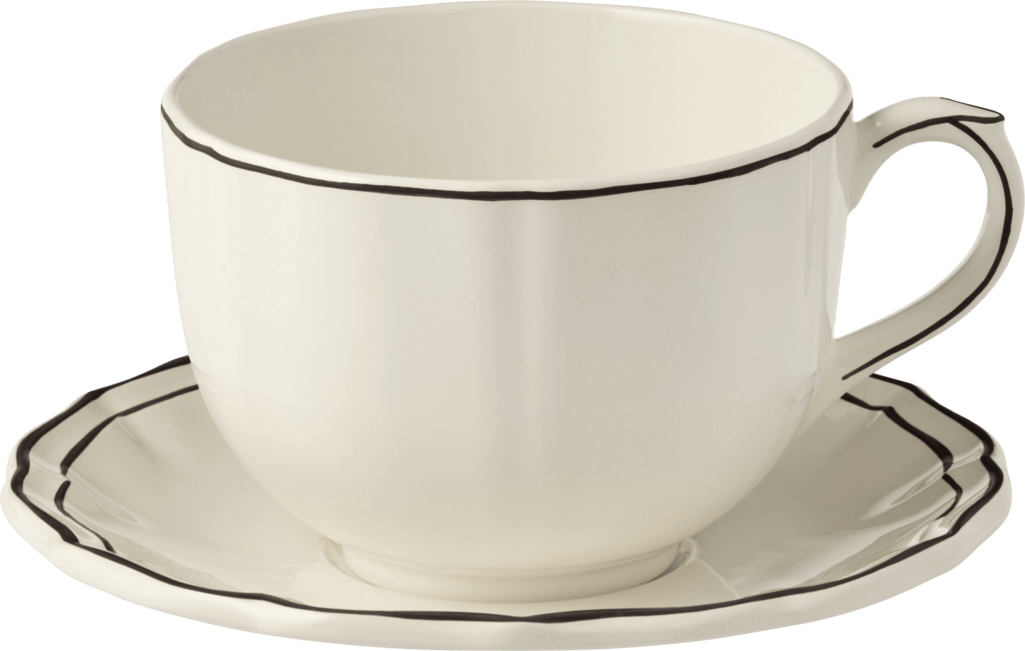 Jumbo Cup & Saucer