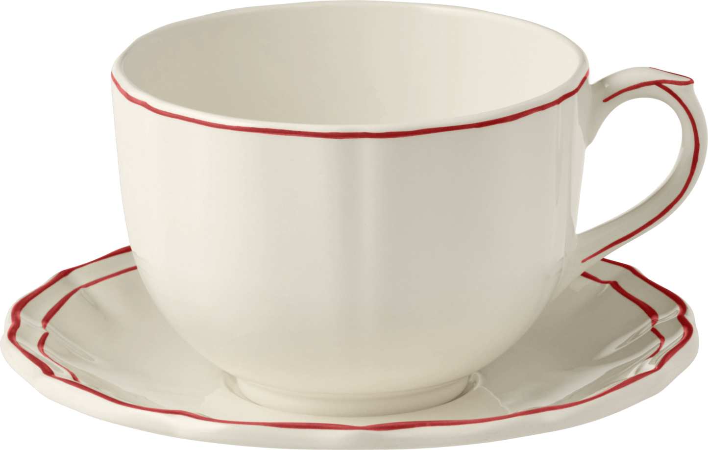 Jumbo Cup & Saucer