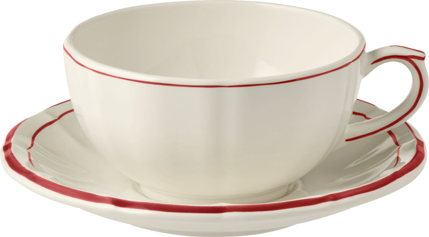 Breakfast Cups & Saucers, Set of 2