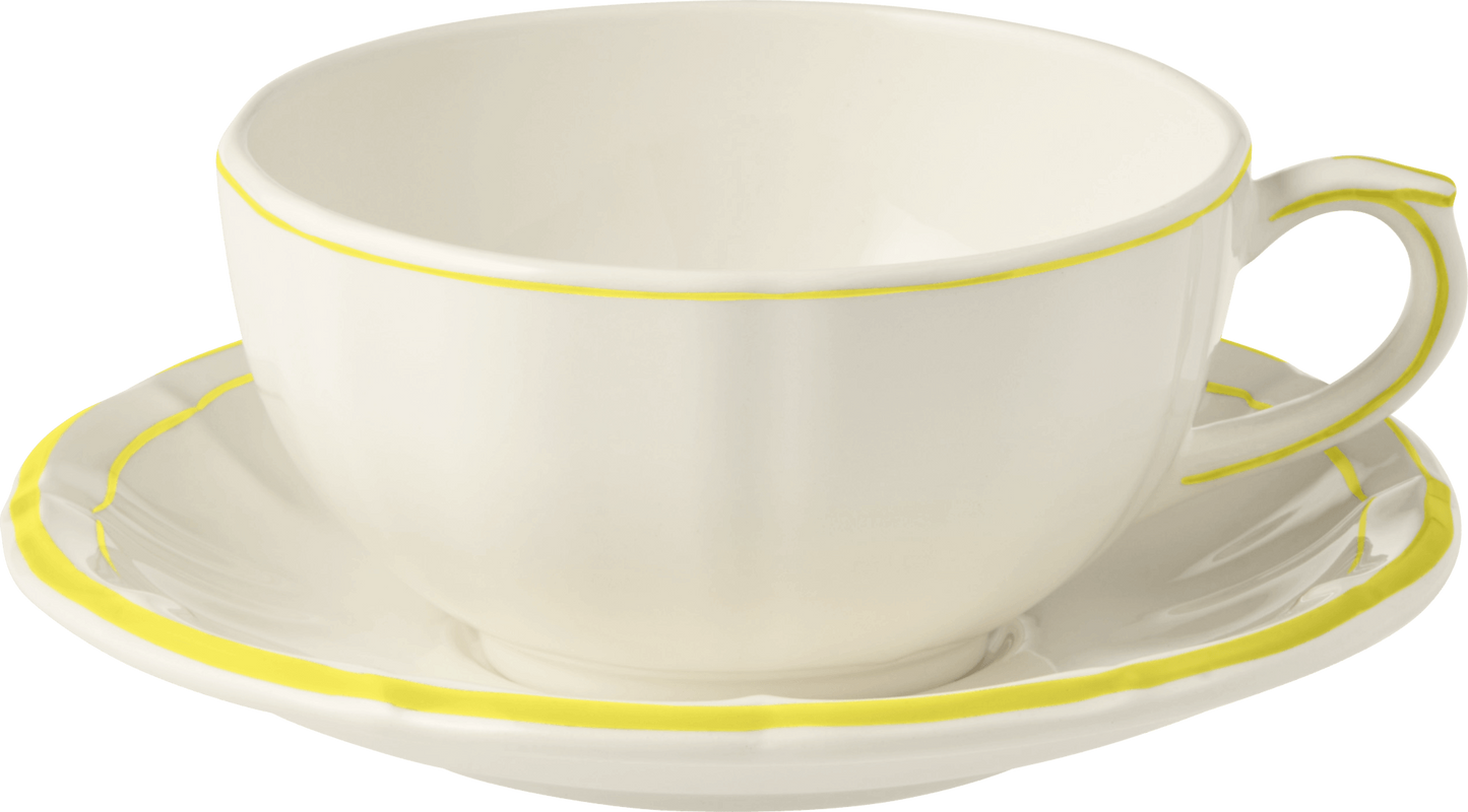 Breakfast Cups & Saucers, Set of 2