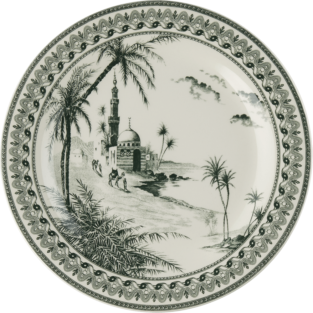 Canape Plates, Set of 4