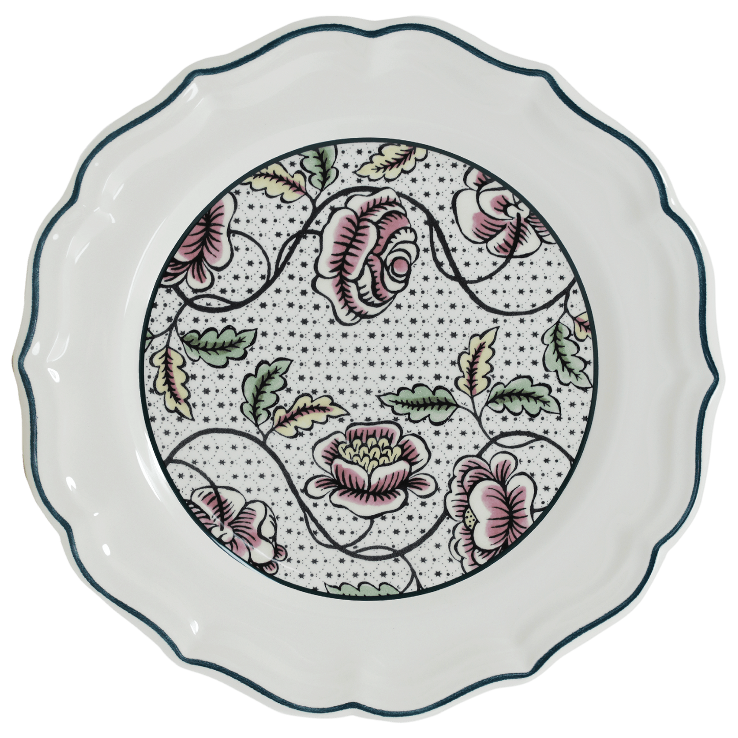 Dessert Plate Roses