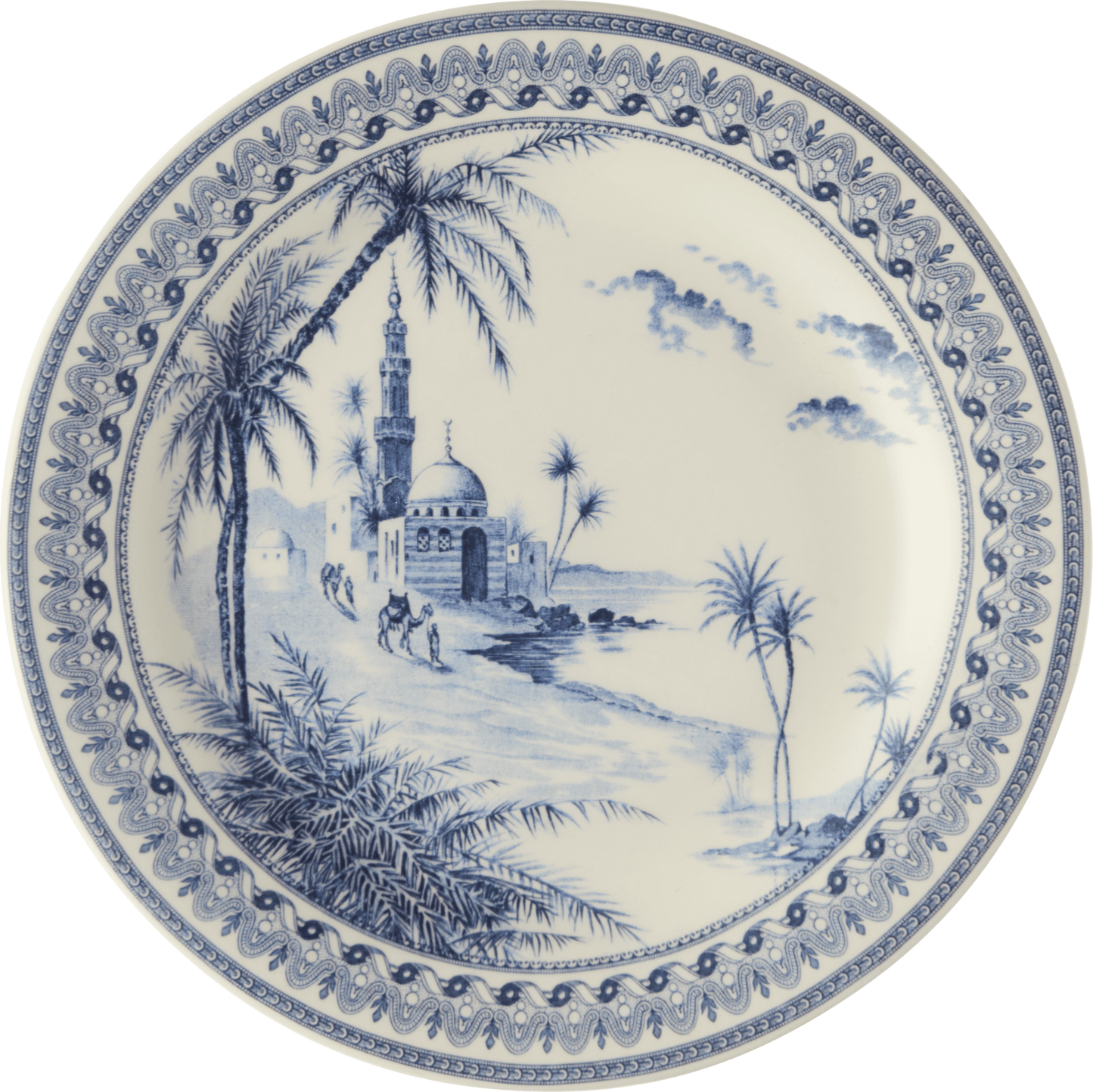Canape Plates, Set of 4