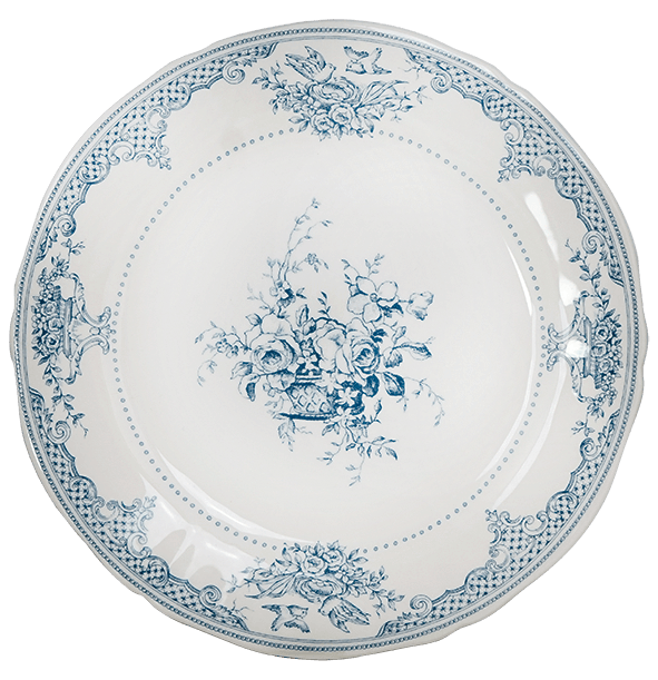 Dessert Plate Fleurs
