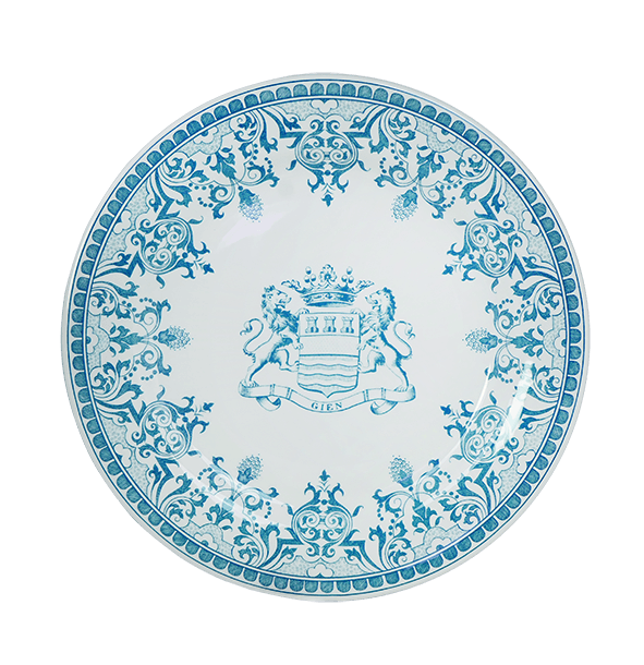 Dessert Plates Blason, Set of 4