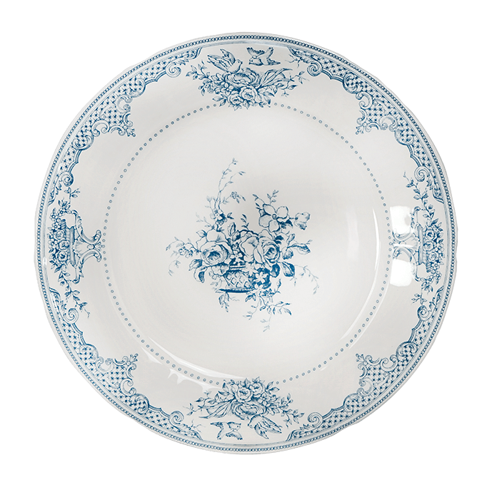 Dinner Plates Fleurs, Set of 4