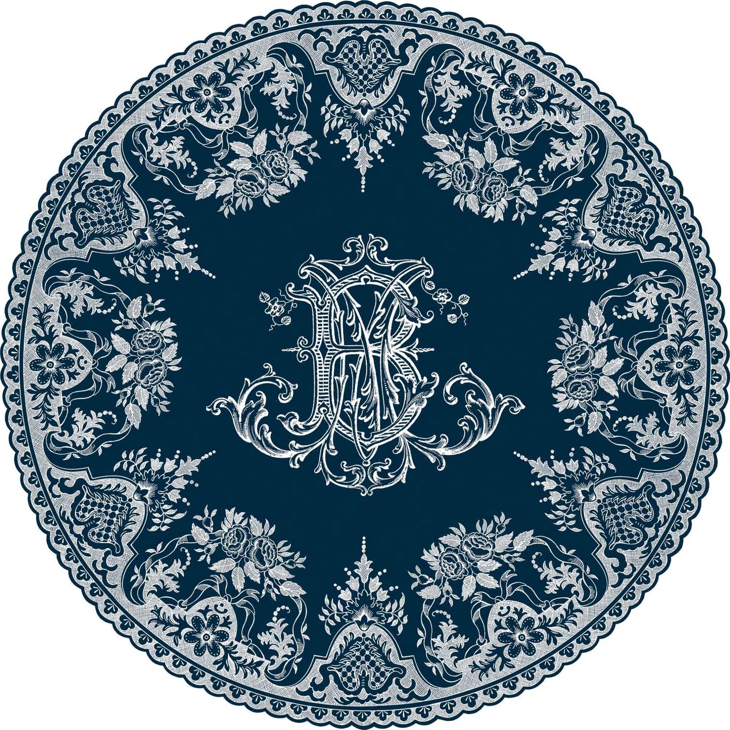 Coaster Monogramme